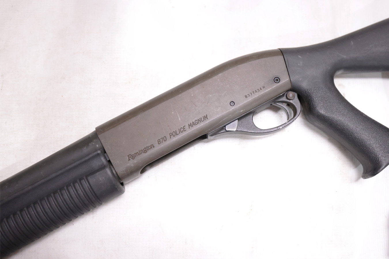 REMINGTON 870 Police Magnum 12 Gauge Police Trade-in Pistol Grip Shotguns with 14 Inch Barrel